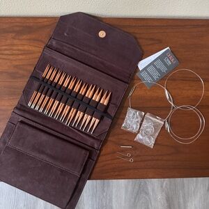 Lykke Cypra Copper 5" Interchangeable Circular Needle Set With Carrying Case